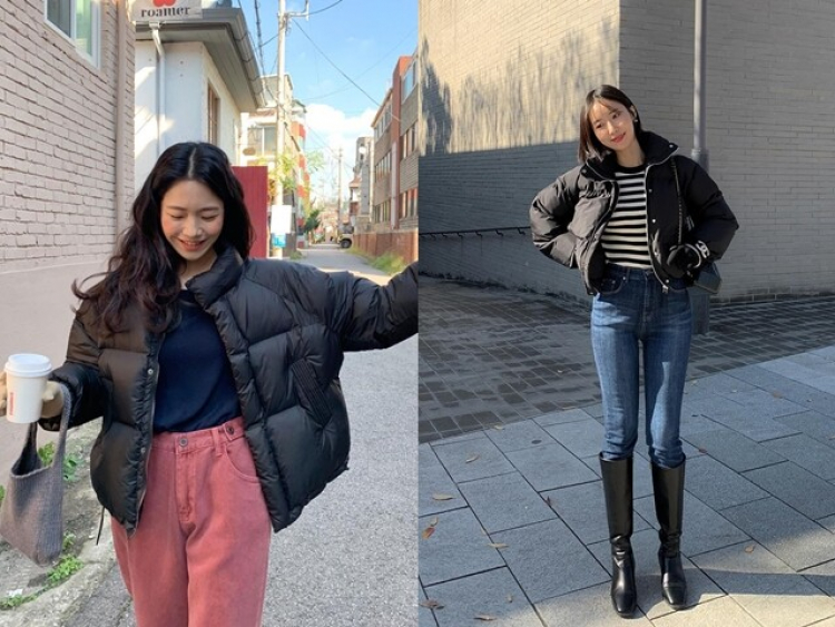 Chỉ sắm một chiếc áo phao đen, tôi kết hợp với những món đồ này, đẹp thời thượng khó chê không già dặn