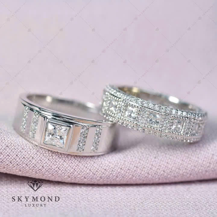 Nhẫn Cưới Bạch Kim – Khi Tình Yêu Chọn Sự Tinh Tế