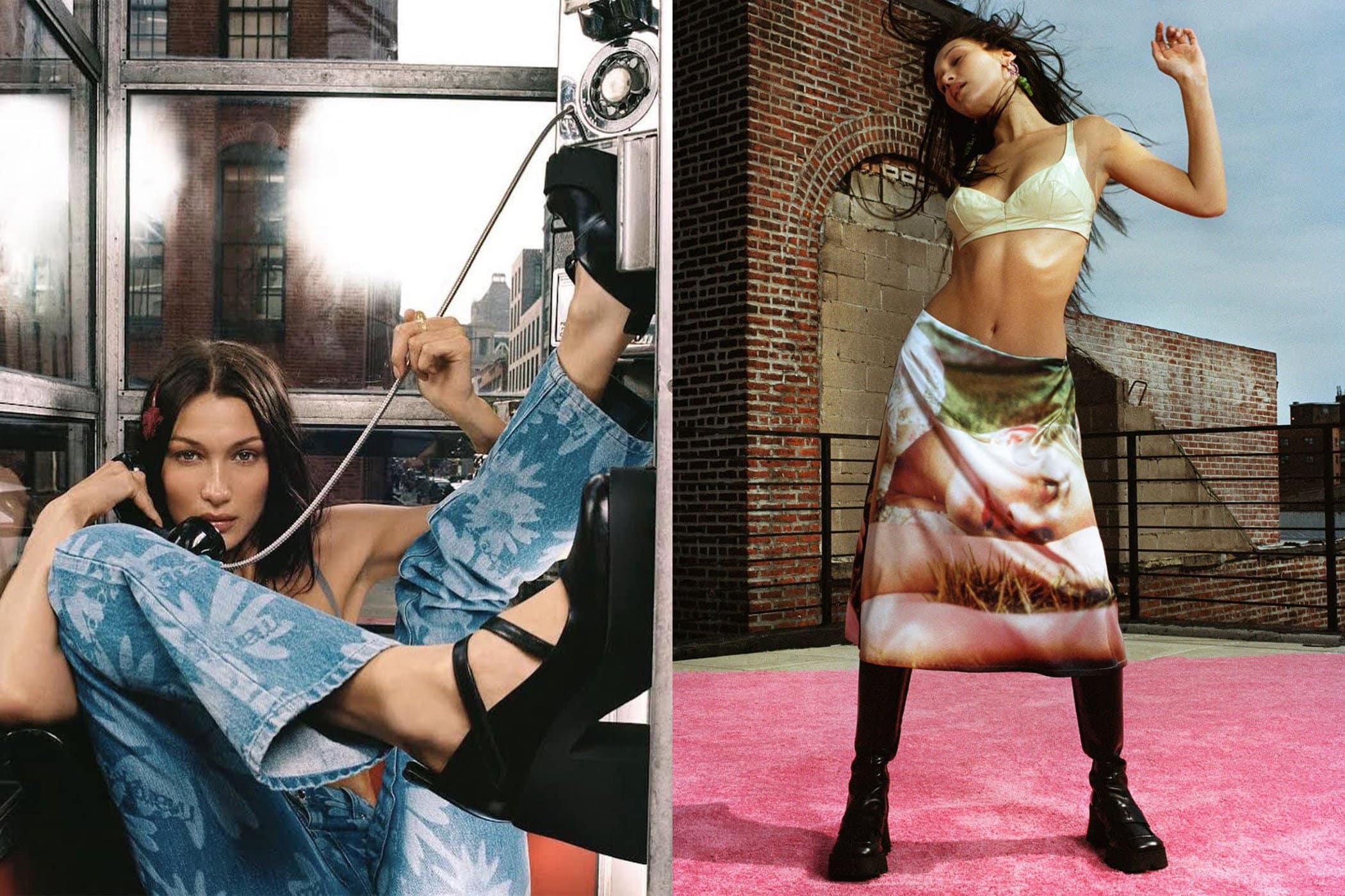 họa tiết Heaven by Marc Jacobs Fall 2021 Ad Campaign | The Impression