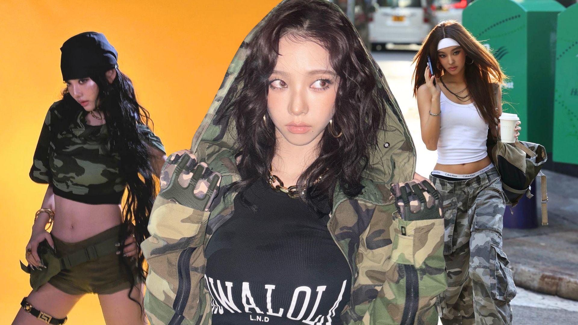 Tinh thần “military” trong những bản phối họa tiết camo ấn tượng