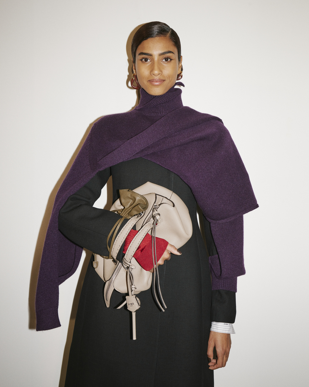 Fendi túi xách tua rua