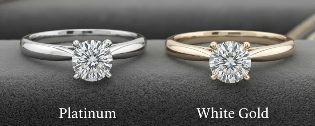 Platinum Jewelry vs. White Gold