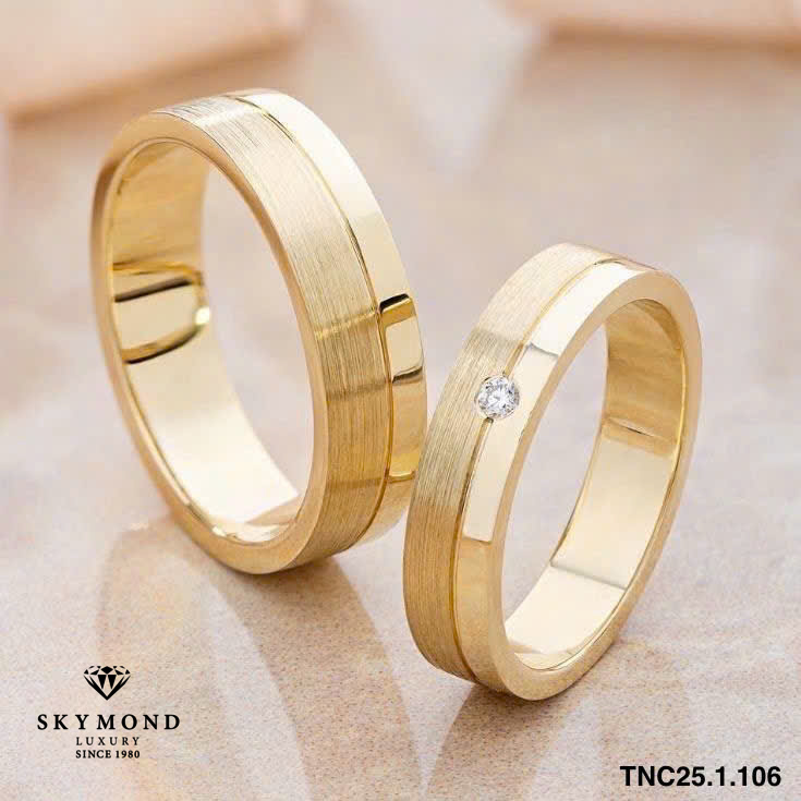 mẫu nhẫn cưới Skymond