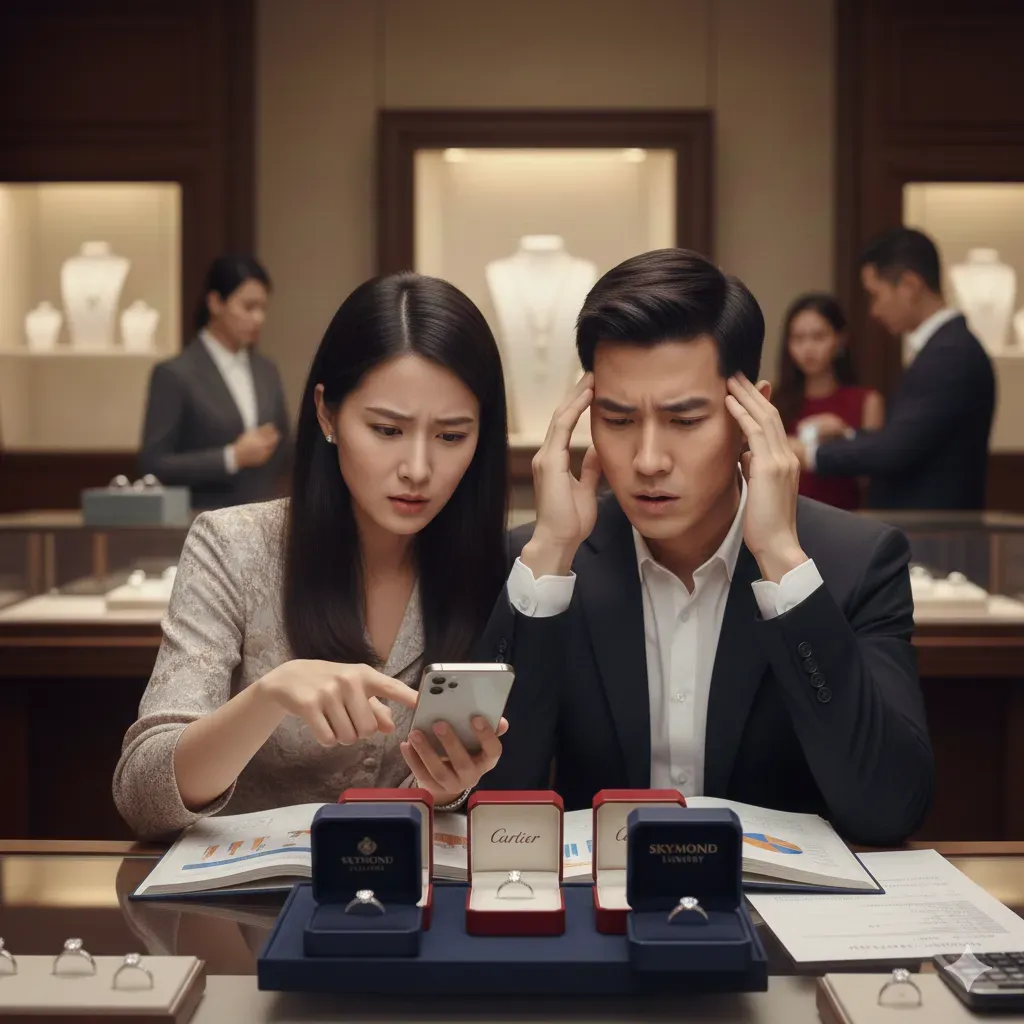 sai lầm khi lựa chọn nhẫn cầu h&ocirc;n