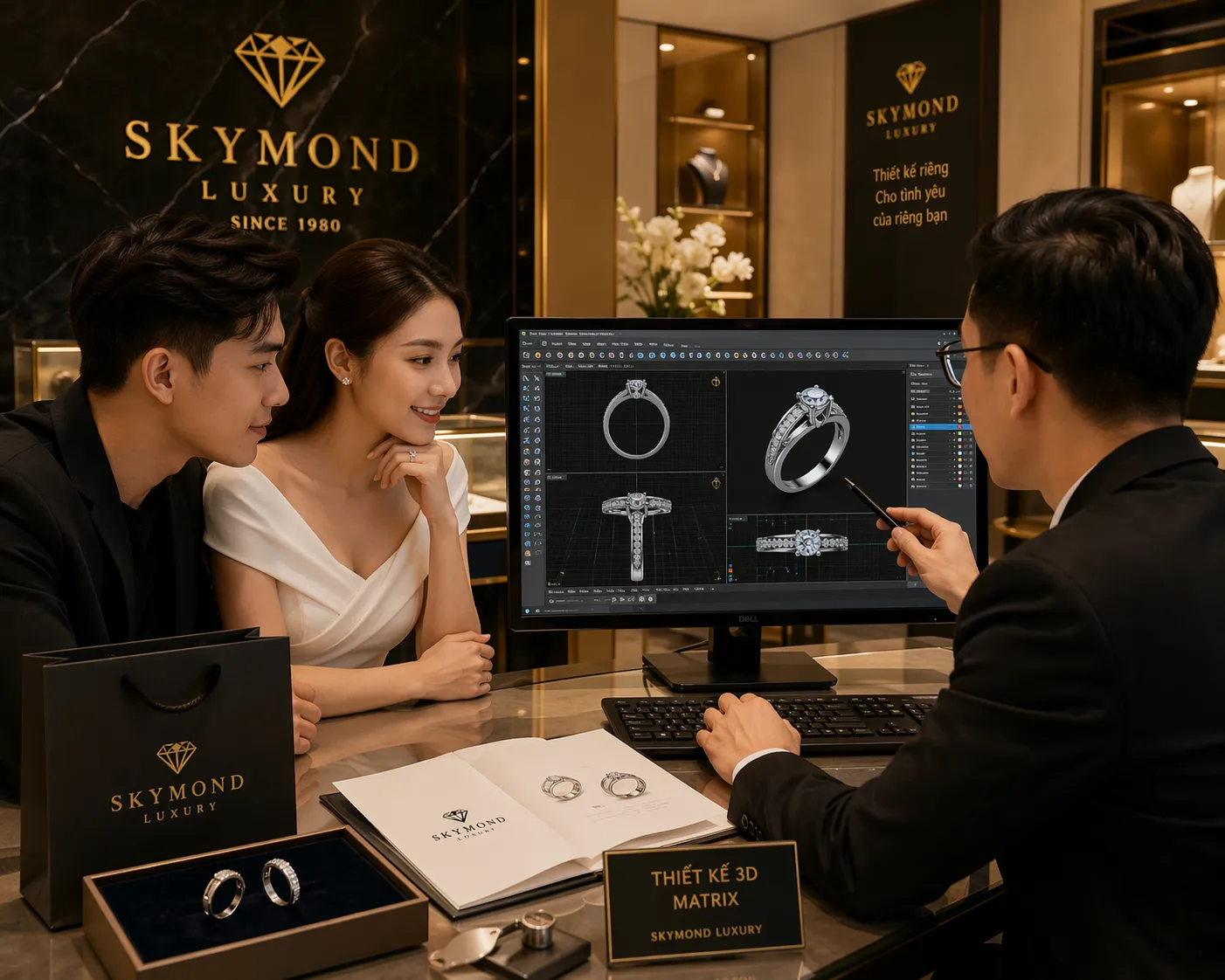 Top 5 thương hiệu mua nhẫn nữ thiết kế uy tín tại Hà Nội được phái đẹp săn đón