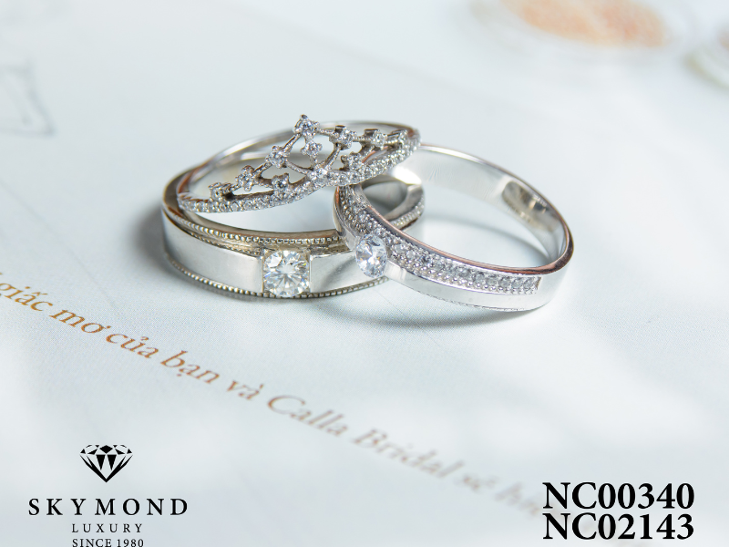 Phân biệt nhẫn cưới và nhẫn cầu hôn. Lựa chọn nhẫn cầu hôn và nhẫn cưới kim cương ưng ý nhất